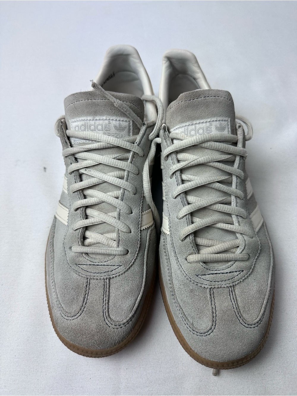 Adidas Originals HANDBALL SPEZIAL Gray / Cream / White IF7086 man shoes 9 42